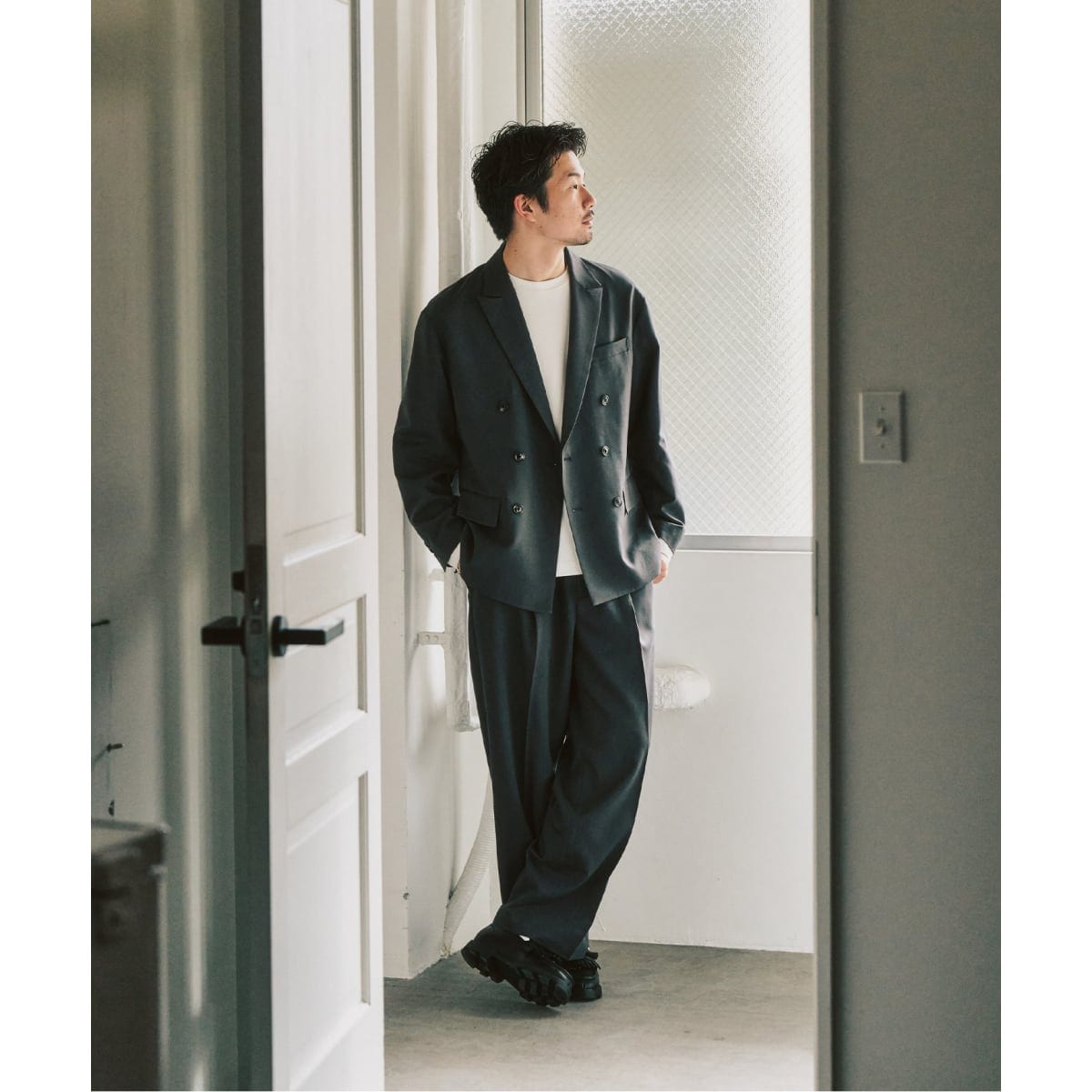 エディフィス(EDIFICE) メンズ パンツスーツ・スカートスーツ（上下