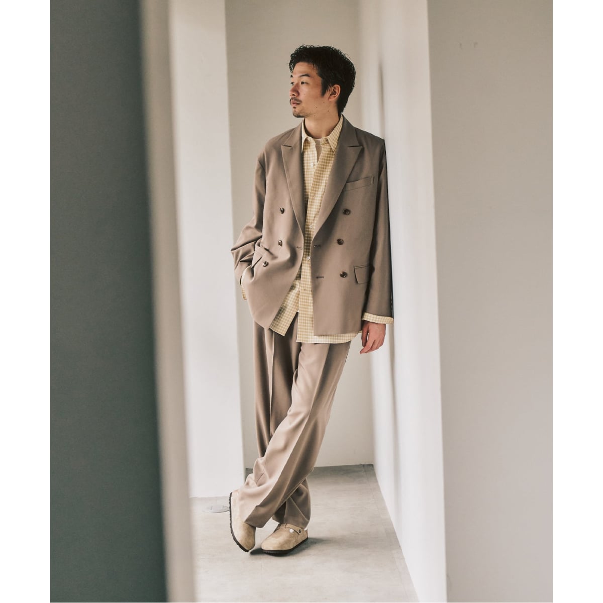 エディフィス(EDIFICE) メンズ パンツスーツ・スカートスーツ（上下