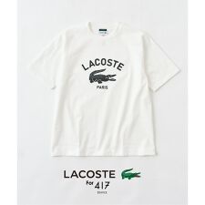 【LACOSTE / ラコステ】 417別注 Print Tシャツ