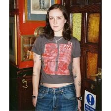 UK ARTIST PROJECT【LEOMI】GINGHAM TEE