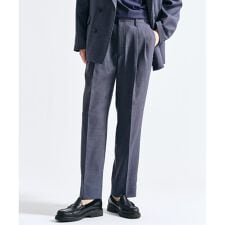 【EVALET / エバレット】メッシュ 2タックパンツ セットアップ着用可能