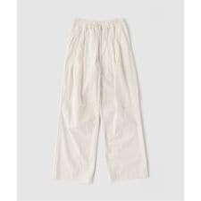 MATSUFUJI / マツフジ STRIPED WIDE TROUSERS