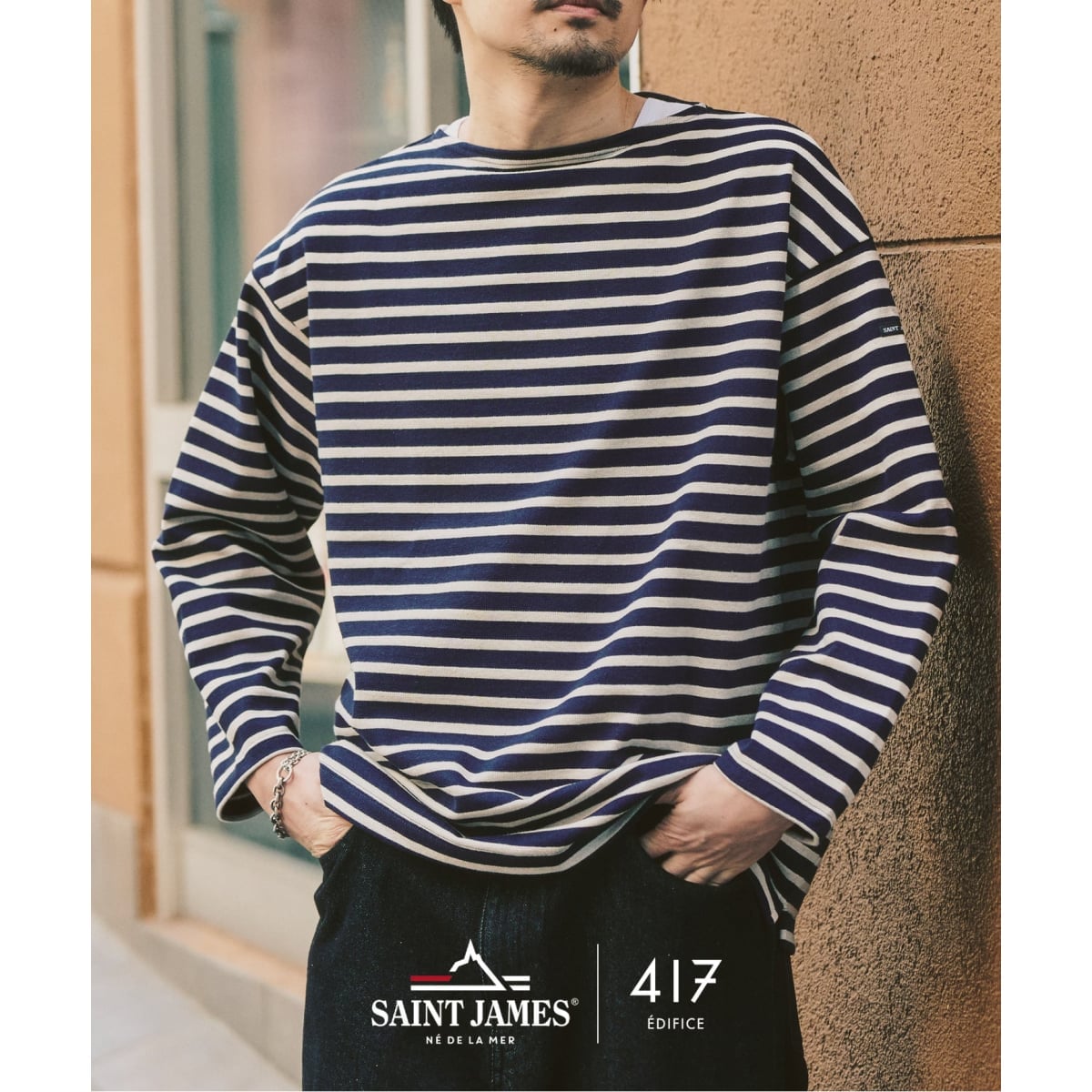 [�}���C]SAINT JAMES / �Z���g�W�F�[���X �ʒ� �E�G�b�\�����[�Y/417 �G�f�B�t�B�X�i417 EDIFICE�j �l�C�r�[