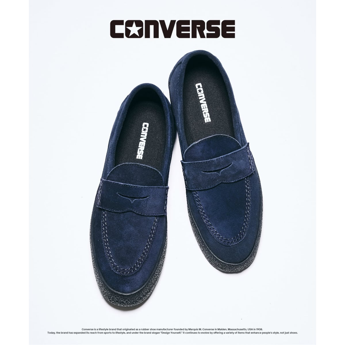 [�}���C]CONVERSE / �R���o�[�X CS LOAFER II SK/417 �G�f�B�t�B�X�i417 EDIFICE�j �l�C�r�[