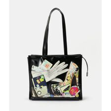 VAQUERA / バケラ WOMEN TROMPE L'OEIL TOTE BAG