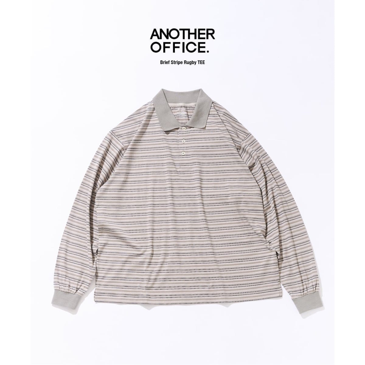 [�}���C]�yANOTHER OFFICE/�A�i�U�[�I�t�B�X�z417�ʒ� Brief Stripe Rugby /417 �G�f�B�t�B�X�i417 EDIFICE�j �J�[�L