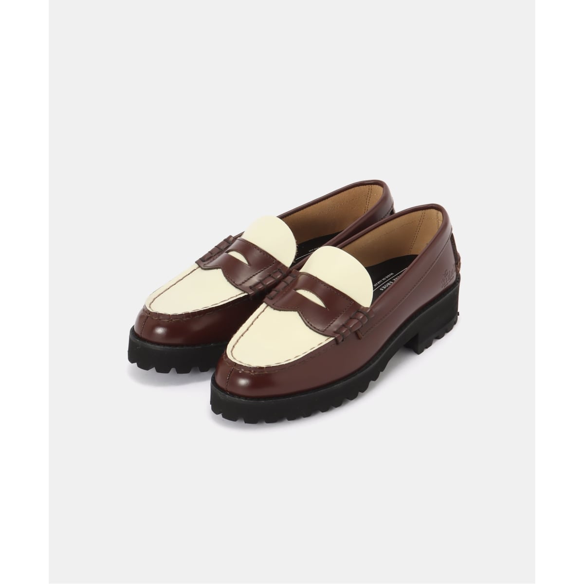 [�}���C]The Kenford Fineshoes TANK SOLE LOAFERS / DARK BRO/417 �G�f�B�t�B�X�i417 EDIFICE�j �u���E��