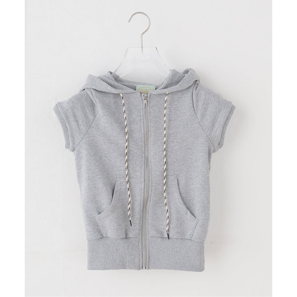 [�}���C]ARIES / �A���[�Y ANGEL OF NOTHING SS HOODED ZIP THRU/417 �G�f�B�t�B�X�i417 EDIFICE�j �O���[A