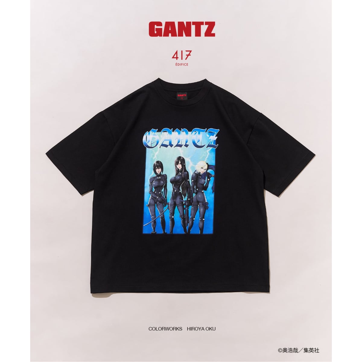 GANTZ / ガンツ 417別注『COLOR WORKS』Tシャツ | 417 エディフィス