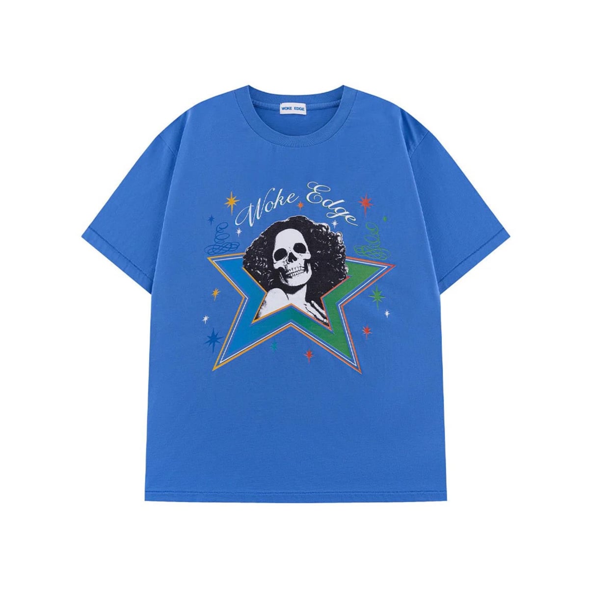 WOKE EDGE / ウォークエッジ SKULL STAR TEE | 417 エディフィス(417