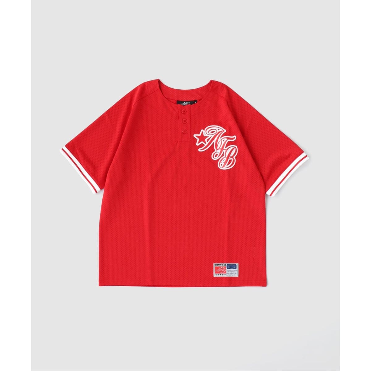 [�}���C]AFB / �G�[�G�t�r�[ HALF BUTTON UP MESH TEE/417 �G�f�B�t�B�X�i417 EDIFICE�j ���b�h