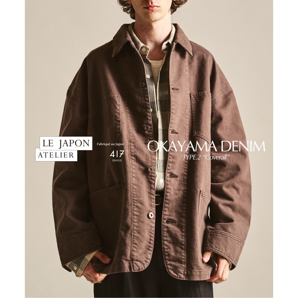 LE JAPON OKAYAMA ジャケット TYPE.2 | 417 エディフィス(417 EDIFICE