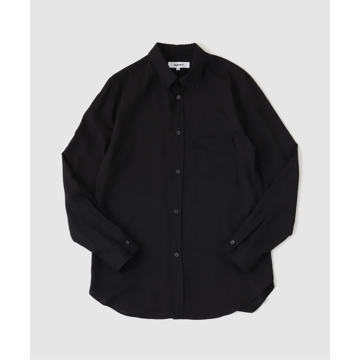 SULVAM / サルバム RAYON DOUBLE COLLAR SH | 417 エディフィス(417