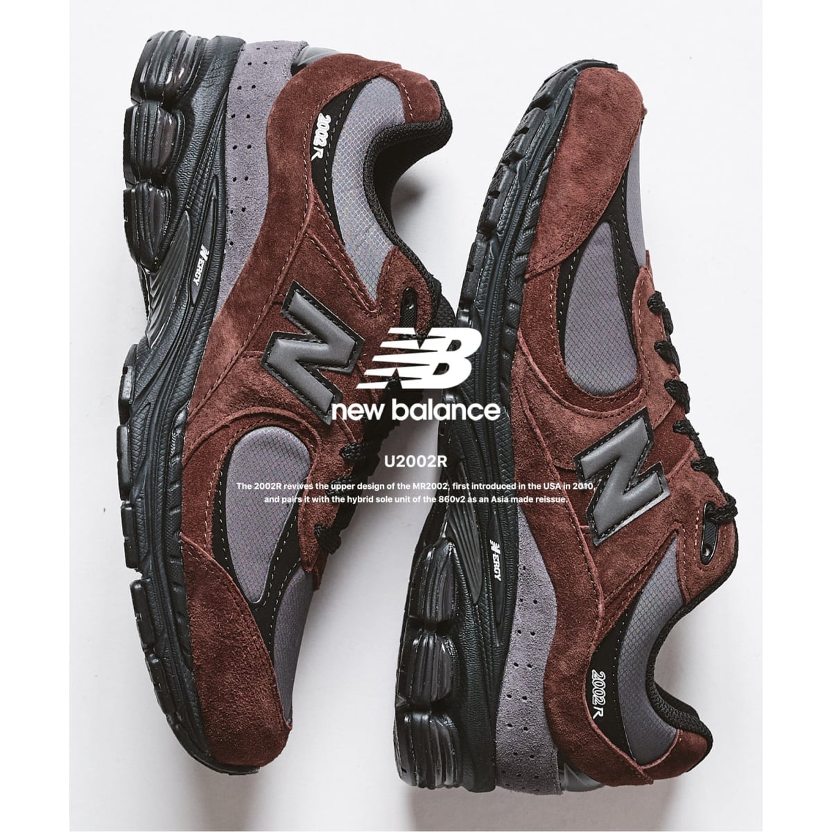 [�}���C]�yNew Balance / �j���[�o�����X�zU2002R/417 �G�f�B�t�B�X�i417 EDIFICE�j �u���E��