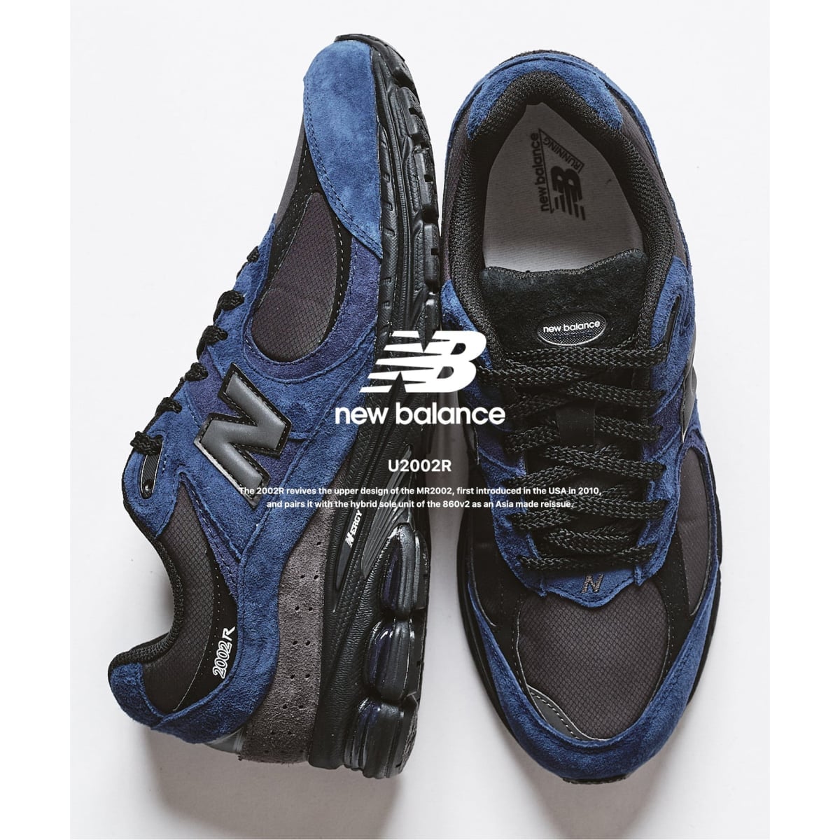 [�}���C]�yNew Balance / �j���[�o�����X�zU2002R/417 �G�f�B�t�B�X�i417 EDIFICE�j �l�C�r�[