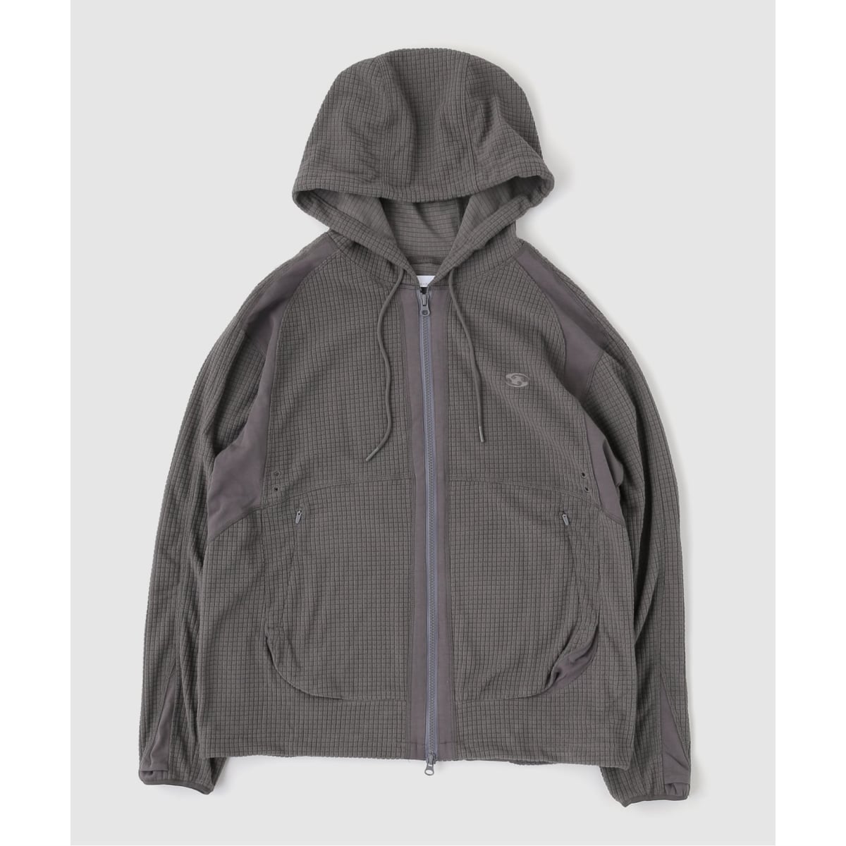 SAN SAN GEAR / サンサンギア GRID HOODIE ZIP-UP | 417 エディフィス