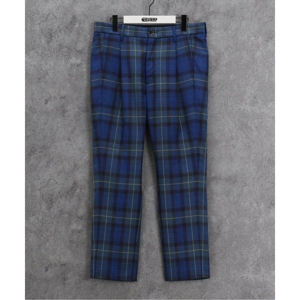 JIEDA / ジエダ】 TARTAN CHECK TUCK SLACKS | 417 エディフィス(417