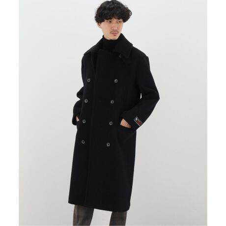 DAIRIKU / ダイリク】 MELTON LONG P COAT | 417 エディフィス(417 