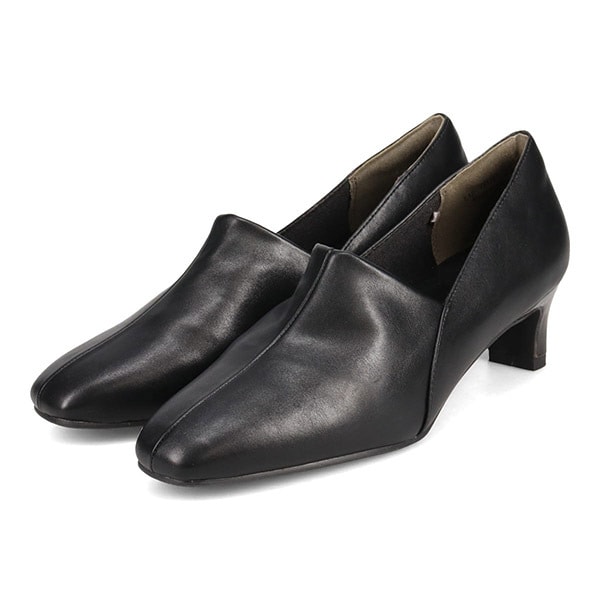 テーン（tehen）/tehen 柔らかなストレッチ素材が甲にやさしくフィット  甲深ストレッチパンプス tehen 柔らかなストレッチ素材が甲にやさしくフィット 甲深ストレッチ