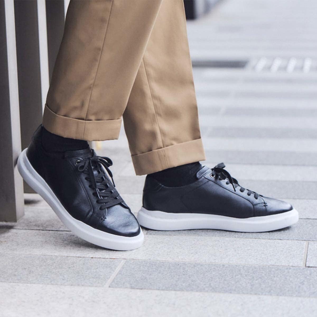 マドラス モデロ（madras MODELLO）/モデロ MODELLO レースアップカジュアルレザースニーカー　DM2751 dm2751_bla_1.jpg