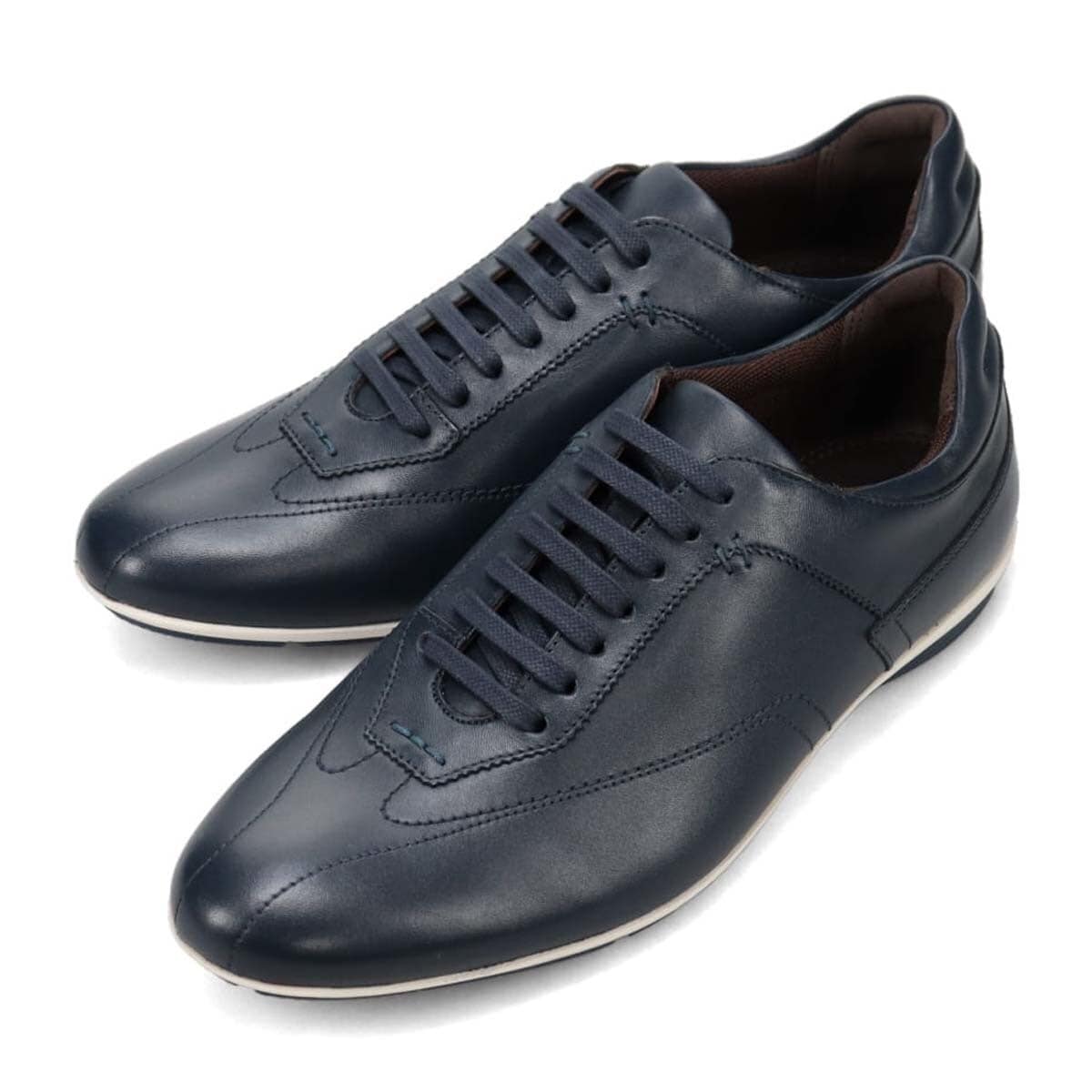 KATHARINE HAMNETT LONDON サイドバックルレザースニーカー