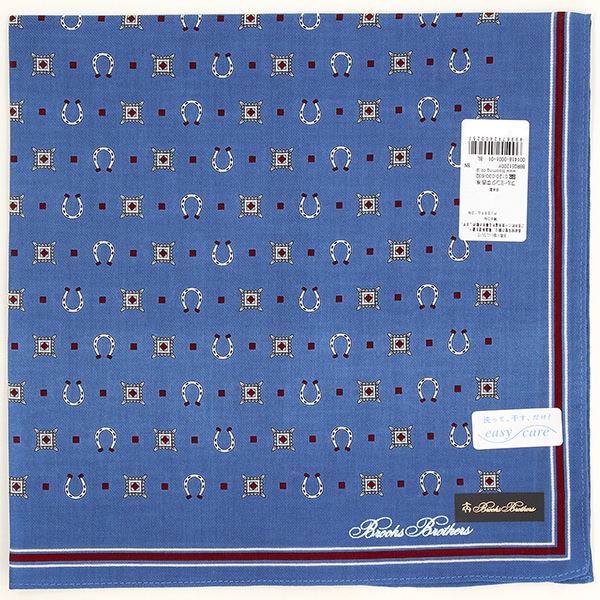 専用ギフトBOX入り メンズ プリントハンカチ（レッド） & タオル