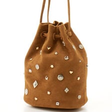 カカトゥ(kakatoo)のカカトゥ kakatoo / スエード調スタッズドロストバッグ