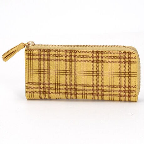 今までよりも少しスリムなl字型長財布 チェック柄レーザーカットl字パームフィット長財布 ペルケ Perche ファッション通販 マルイウェブチャネル Ca000 794 71 01