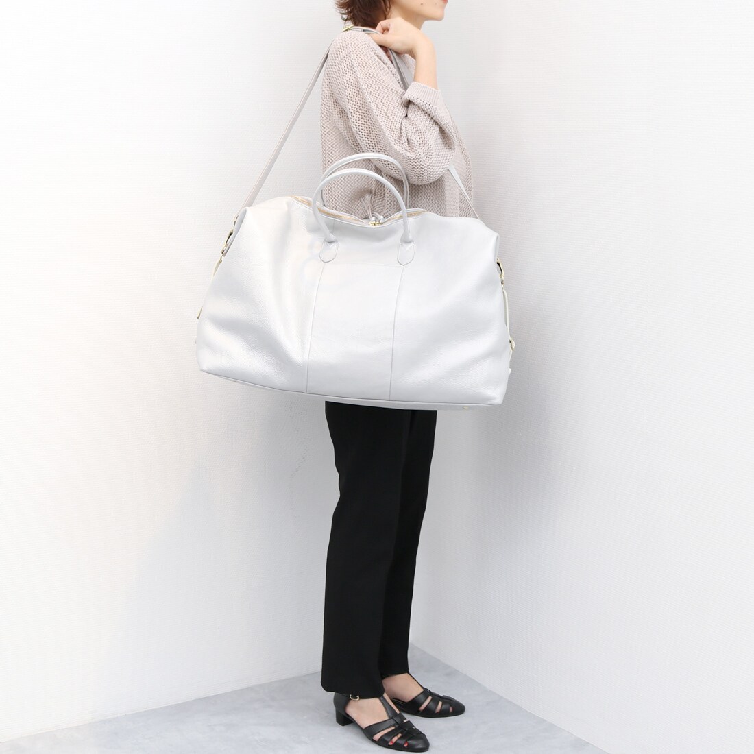 本革 レザー】【日本製】 ペルケ perche / 姫路エアリーレザー2way