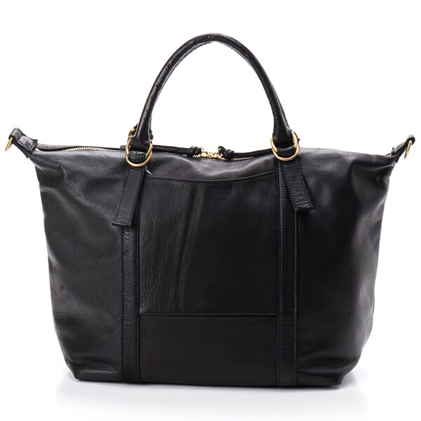 ペルケ（perche’）/【A4ファイル対応】ペルケ perche / ガーメントレザー・サスティナブル2wayボストンS A4ファイル対応】ペルケ perche / ガーメントレザー・サスティナブル