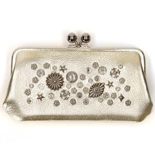 ペルケ perche / マルチスタッズがま口ロングウォレット