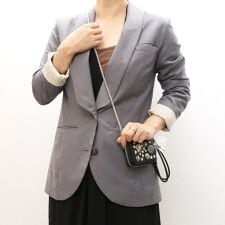 ペルケ perche / マルチスタッズジャバラチャームウォレットショルダー