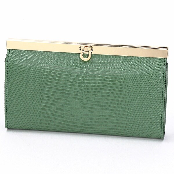 perche ペルケ / 【日本製】リザード型押しおこし金具長財布 | ペルケ