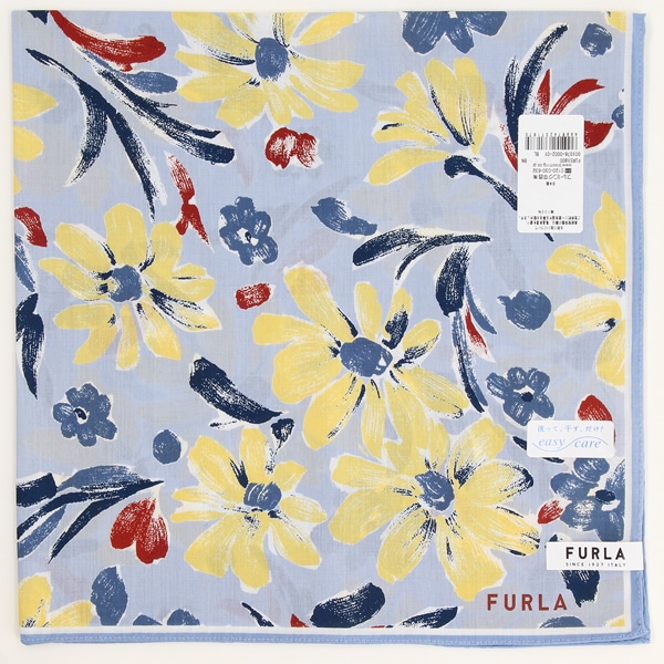 フルラ 大判 プリントハンカチ 花柄 【FURLA】 | フルラ(FURLA