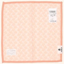 フルラ　第三のハンカチ　ブークレ　植物柄　【FURLA】