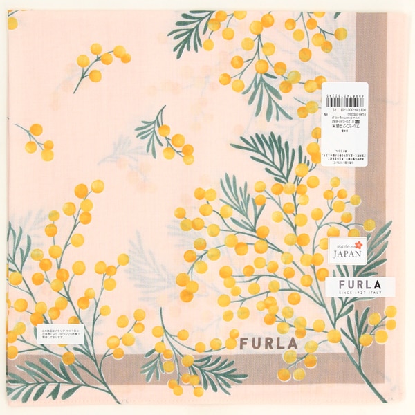 大判ブランケット【＠Loppi・HMV限定】ステイゴールド　フサイチパンドラ フルラ プリントハンカチ ミモザ 【FURLA】 | フルラ(FURLA) | マルイ