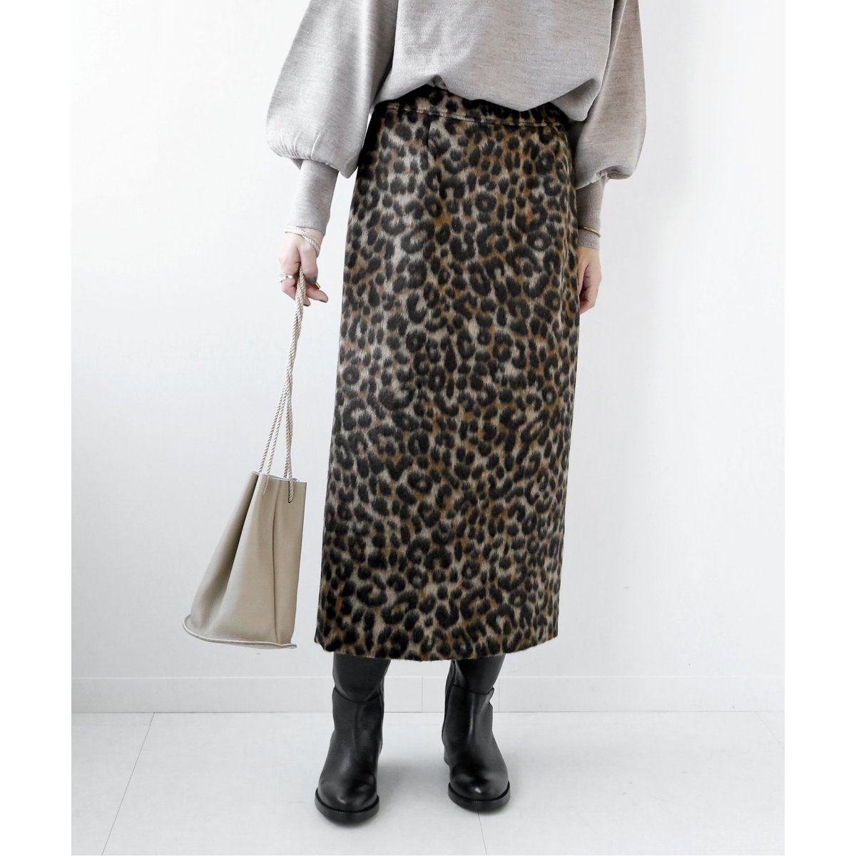 JOURNAL STANDARD　relumeレオパード柄スカート JOURNAL STANDARD relume（ジャーナルスタンダード レリューム