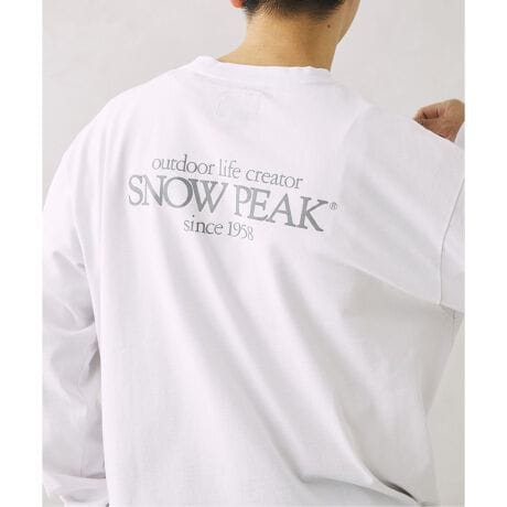 Snow Peak×relume / スノーピーク】別注リフレクターロゴ ロング 