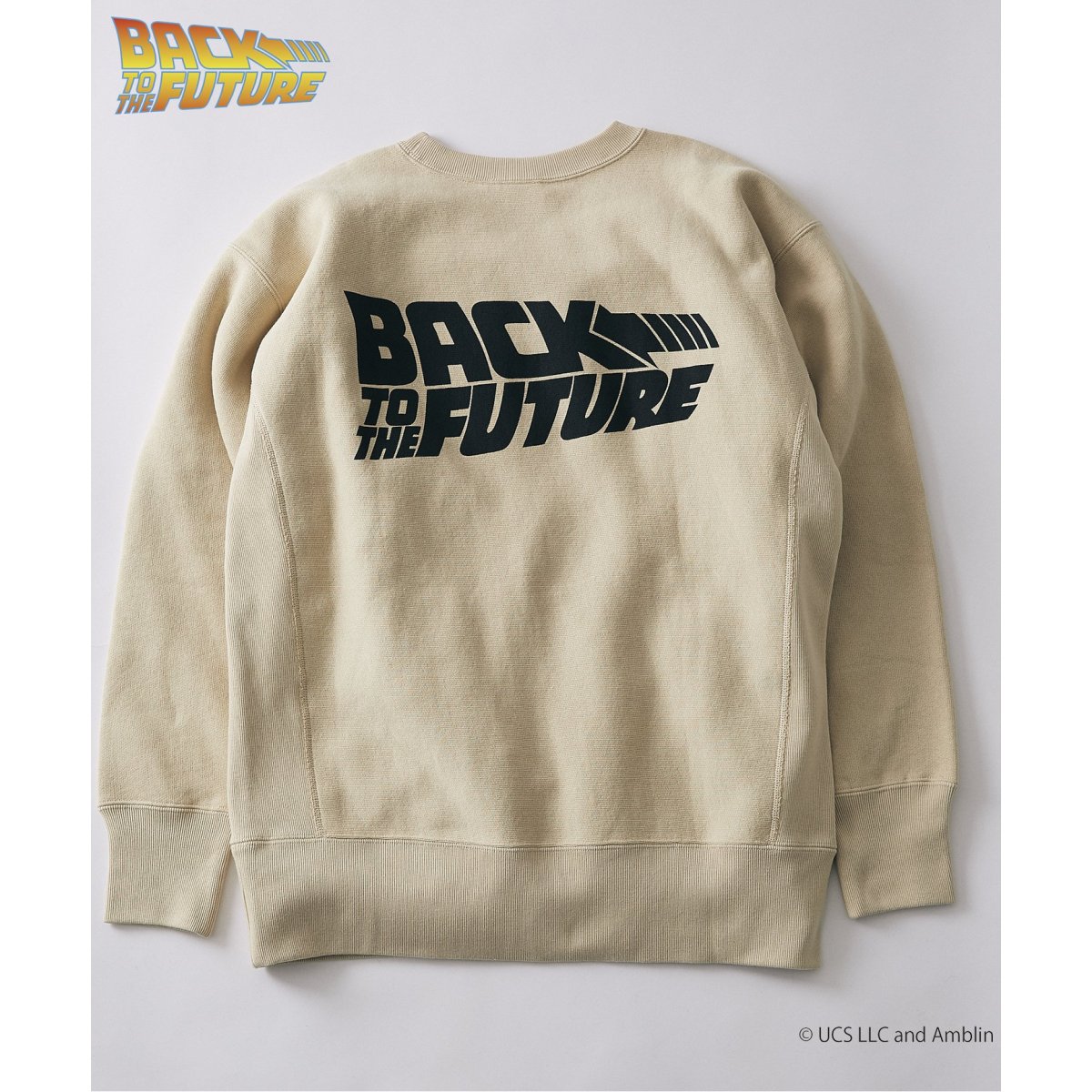 CHAMPION × BACK TO THE FUTURE 別注リバースウィーブ - スウェット