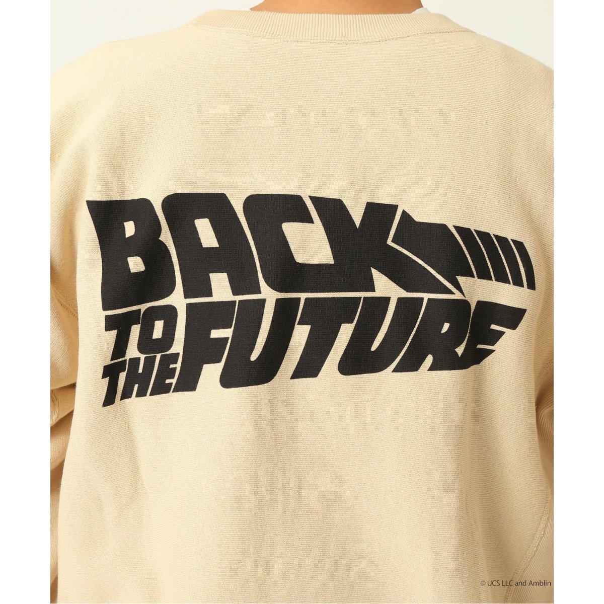 CHAMPION × BACK TO THE FUTURE】別注リバースウィーブ クルー BTTF