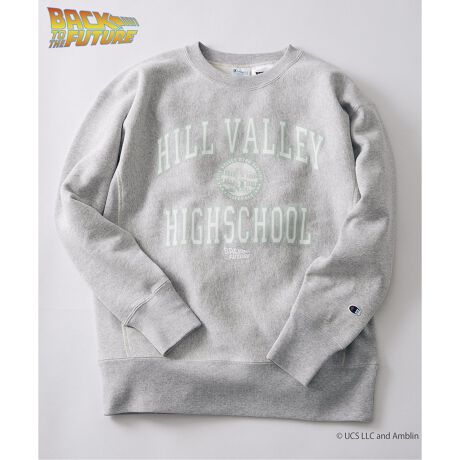 CHAMPION × BACK TO THE FUTURE】別注リバースウィーブ クルー 