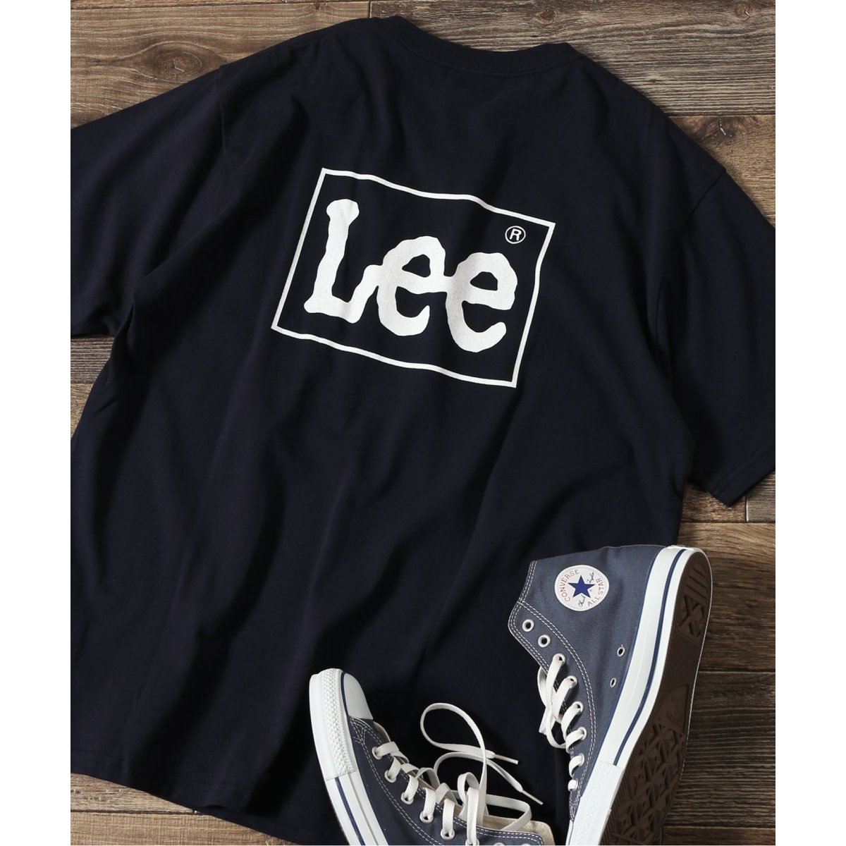 【relume × Lee / リー】別注ポケット バックプリントTEE