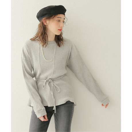BASERANGE/ベースレンジ】PRE SHAW LONG SLEEVE：カットソー 