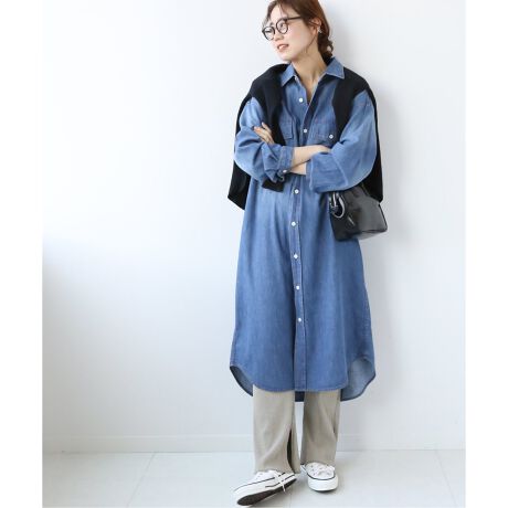 ダンガリーシャツワンピース ジャーナルスタンダード レリューム Journal Standard Relume ファッション通販 マルイウェブチャネル