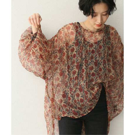 MES DEMOISELLES/メドモアゼル】blouse gardenia：ブラウス 
