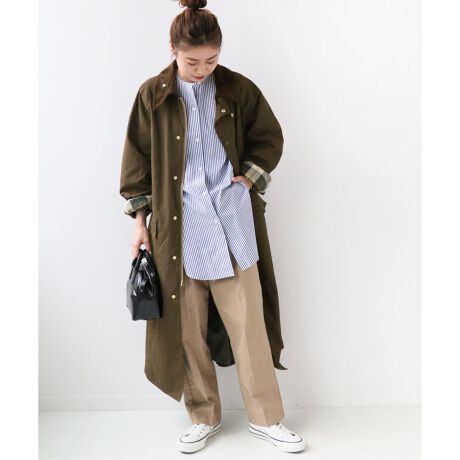 別注》【Barbour/バブアー】*RELUME OS BURGHLEY exclusive：コー  