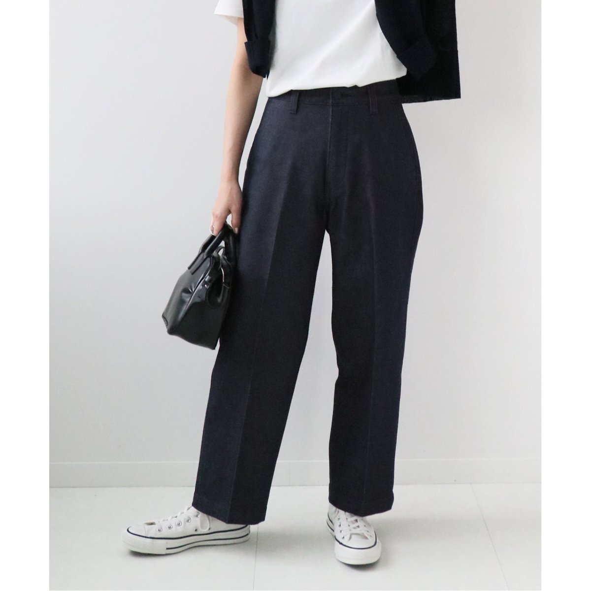 パンツ maison mill side slit sta prest pant maison mill side slit sta prest pant - メルカリ