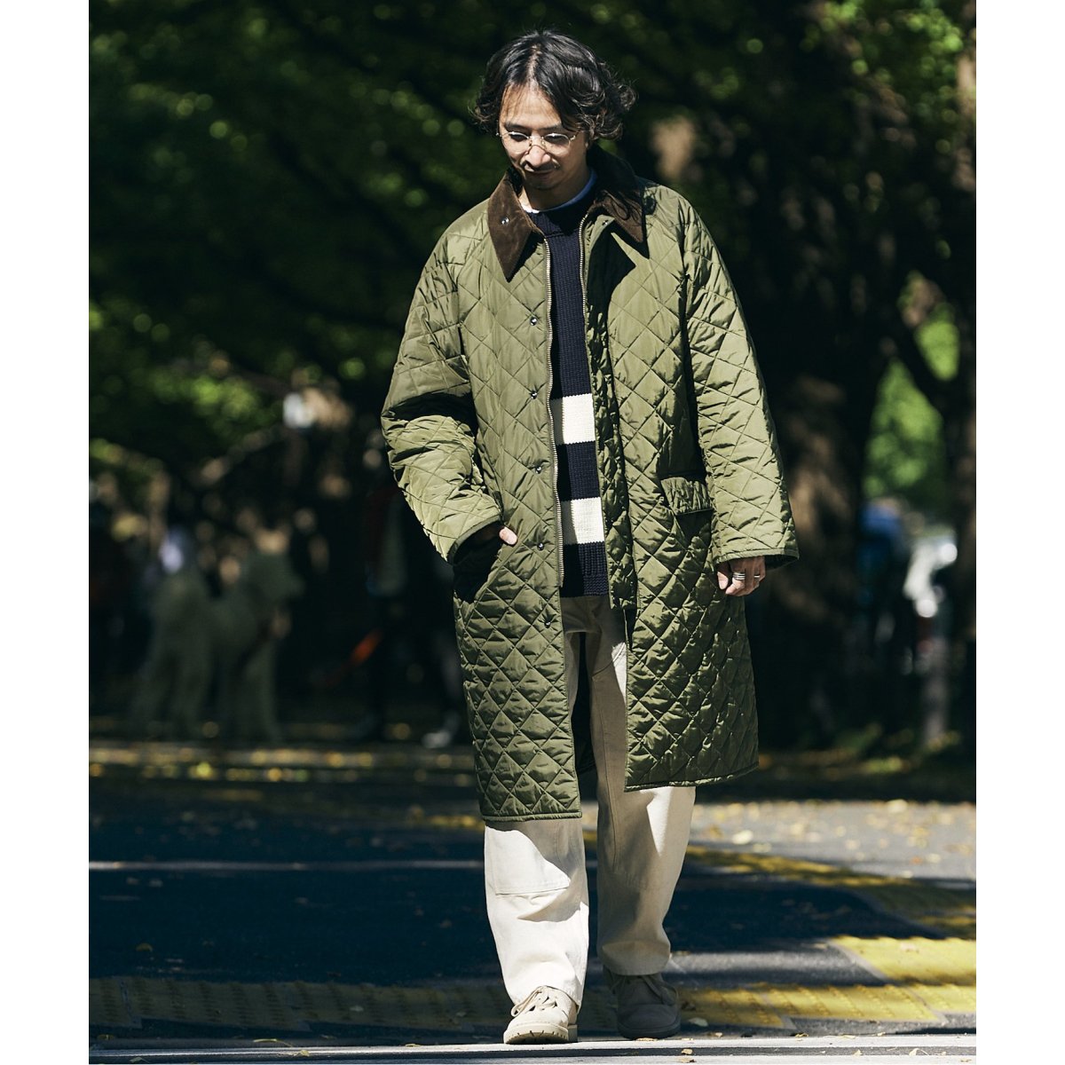 バブアー　Barbour relume別注 BURGHLEY キルティング Barbour（バブアー）の「【Barbour / バブアー】 別注 BURGHLEY