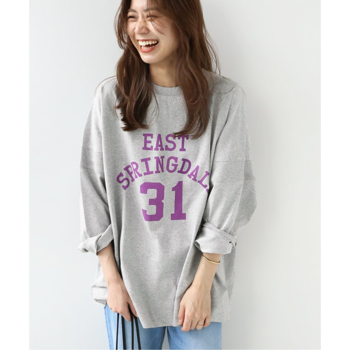 CHAMPION　RELUME 　ロンT　カットソー 予約》別注【Champion/チャンピオン】ロングスリーブTシャツ16s