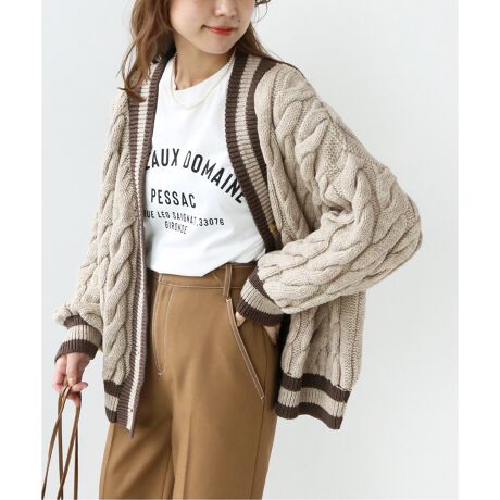 Oldderby Knitwear】ケーブルカーディガン◇ | ジャーナルスタンダード 